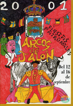 Fiestas patronales en honor al Cristo de la Buena Muerte 2001 Arcos de Jalón